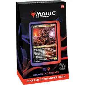MTG Starter Commander Deck - Chaos Incarnate MTG Starter Commander Deck - Chaos Incarnate