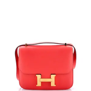 Pre-owned HERMÈS material Messenger Bags Hermes Constance Bag Epsom 18 by Rebag