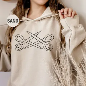Lesbian Pride Hoodie - Cozy Cotton Pullover With Unique Scissors Design Gift