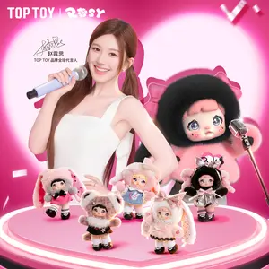 [Buy 3 Get 1 FREE GIFT] TOPTOY Nommi Pinky Energy Series Plush Doll Blind Box,Kawaii Cute Collectible Figure,summervibe,Ideal Birthday Holiday Gift, summerwins