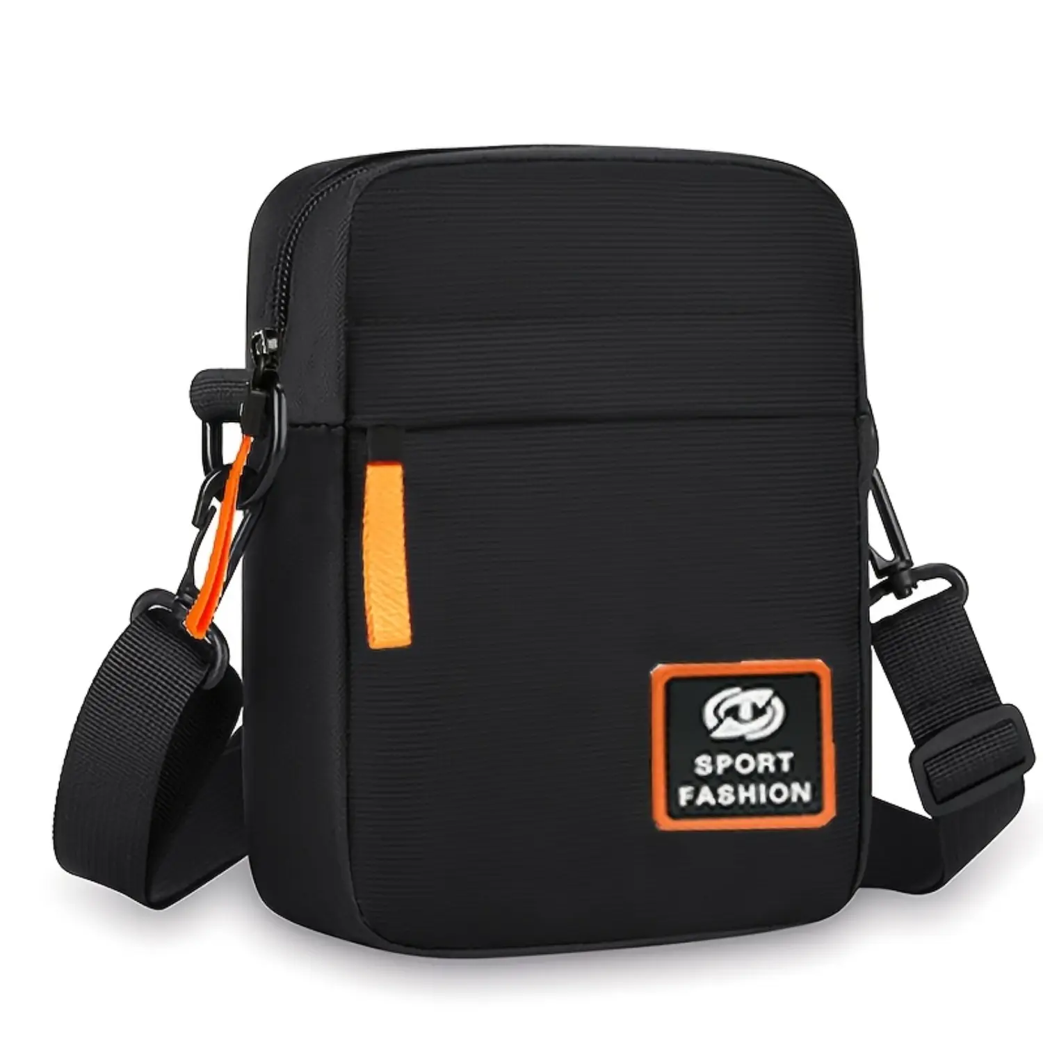 Mens Oxford Crossbody Bag Business Shoulder Bag Multi Pocket Lightweight Messenger Bag Casual Travel Bag