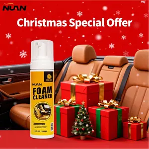 NUAN-Christmas Must-Rush Item! Car Interior Refresh Cleaning Foam, 120ML Portable Size, Refresh Interiors Anytime Anywhere!