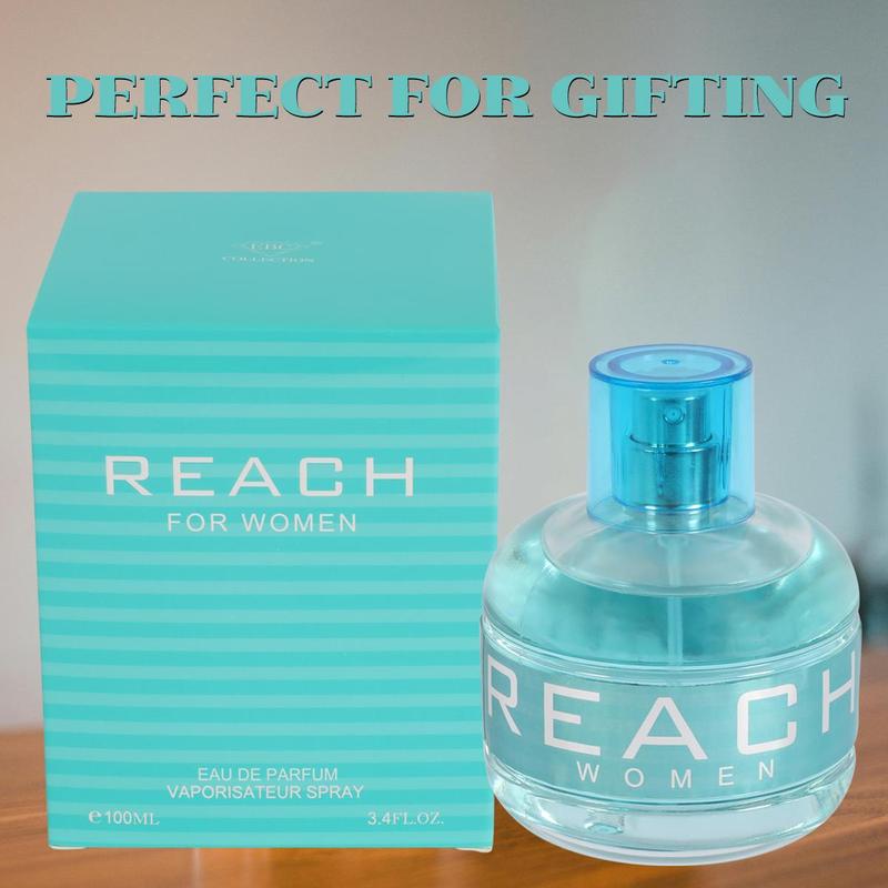 Reach Spray Perfume Eau de Parfum for Women 100ml/3.4fl.oz - Fragrance with Elegant Design and Versatile Application