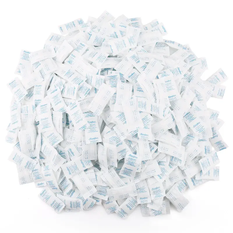 300 Packs 0.5g Gram Silica Gel Desiccant Packets Beads Dryer Moisture Absorber Moisture-absorbing
