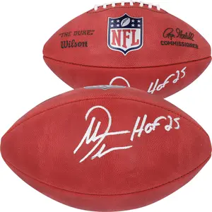 Antonio Gates San Diego Chargers Autographed Duke Full Color Football with "HOF 25" Inscription - Fanatics Authentic Certified