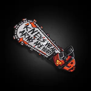 EM CHAINSAW Threaded Sticker