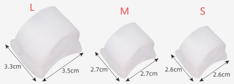 SEBS Soft Toe Separators & Bunion Correctors, Double Loop Toe Spacers for Overlapping Toes, Hammer Toe Straightener, Bunion Relief Protectors for Men & Women, Wearable with Shoes