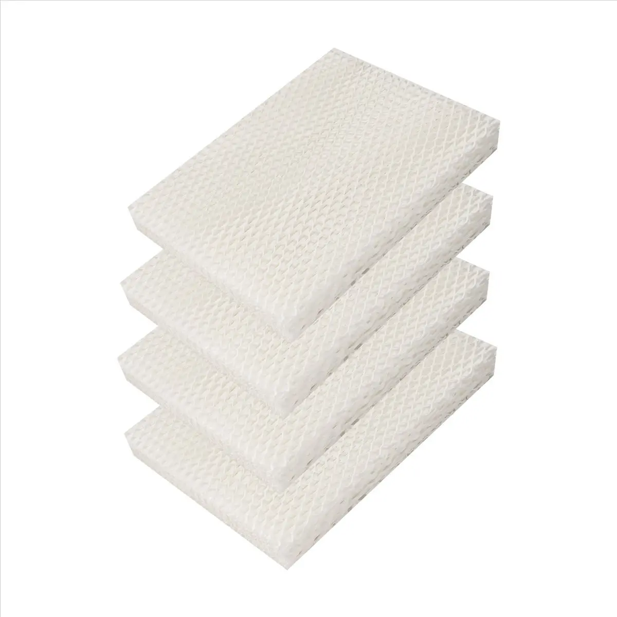 MD1-0034 24x18.5cm Rectangular Replacement Humidifier Wick Filter (4-Pack) - Mineral Capture for Evaporative Humidifiers, Compatible with Evap40, Evap2, EV100 & More, Ensures Optimal Performance, Prevents White Dust