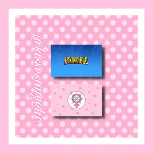 Heroes Holographic Card Skin Sticker, for Shoppers - Front Sticker