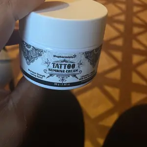 Tattoo Numbing Cream Maximum Strength : Lidocaine Menthol Extra Topical Numb - Long Lasting Painless Tattoo Piercing Waxing 2.8oz/80g Cosmetics