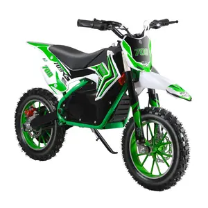 Rocket Electric Motocross Bike for kid gift, Off Road Mini Motorcycle, Dirt Bike,Electric Pocket Motorbike with Mechanical Disc Brakes, 10 Inch Tires