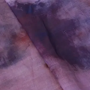 Color Woven Fabric, Tie-Dye Patchwork Print, Lightweight Sheer Durable Chiffon Ribbon, Ideal for Dresses & Handmade Crafts