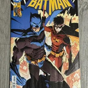 Batman #2 2025 DC Comics - Featuring Batman and Robin - Action Adventure Comic Book