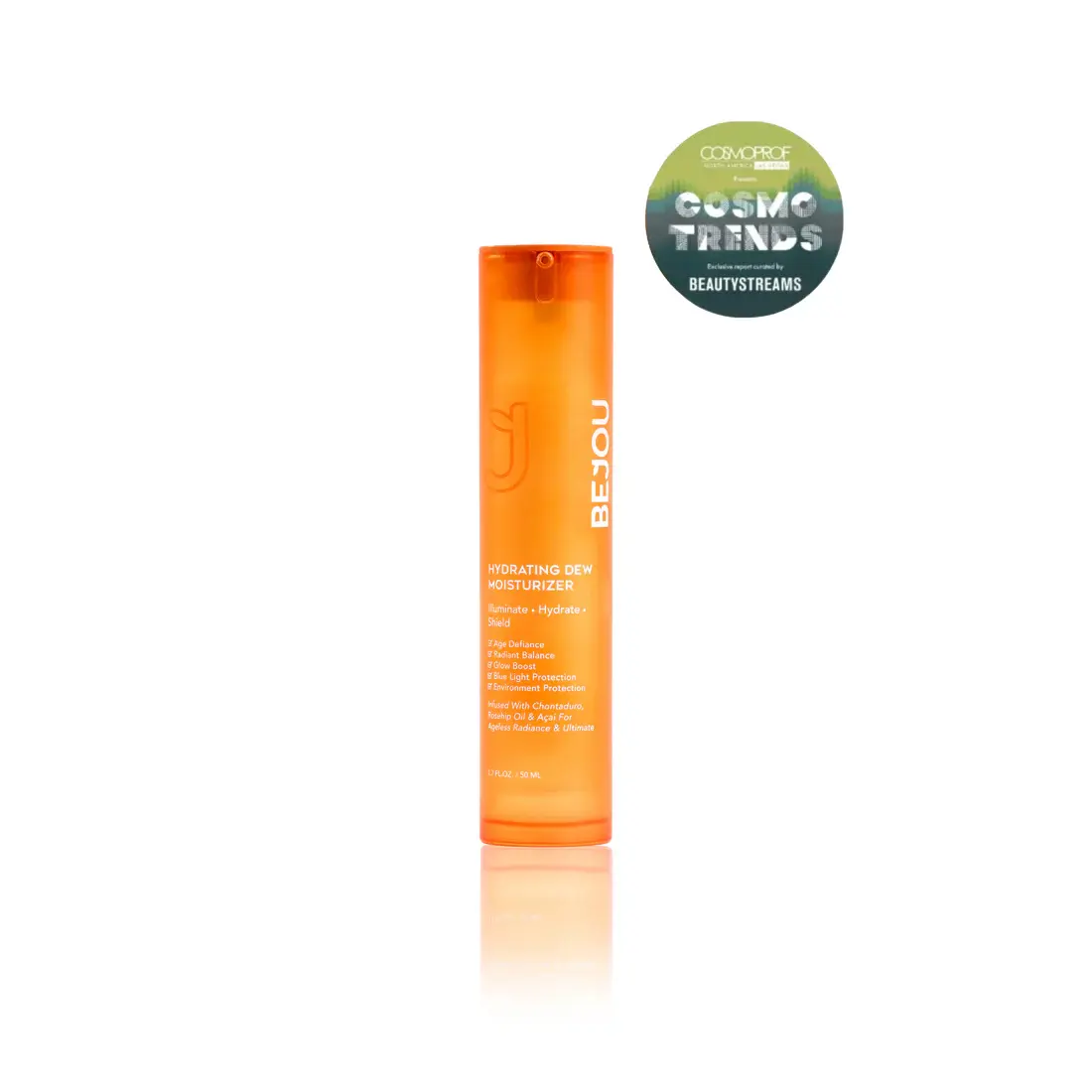 Hydrating Dew Moisturizer for Sensitive Skin- 7-in-1 Benefits-  Gentle Organic Moisturizer, Blue Light Protection & Dark Spot Reduction, Brightening- Skincare,