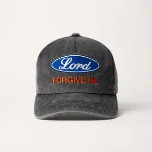 Lord Forgive Me Vintage Black (Unstructured)