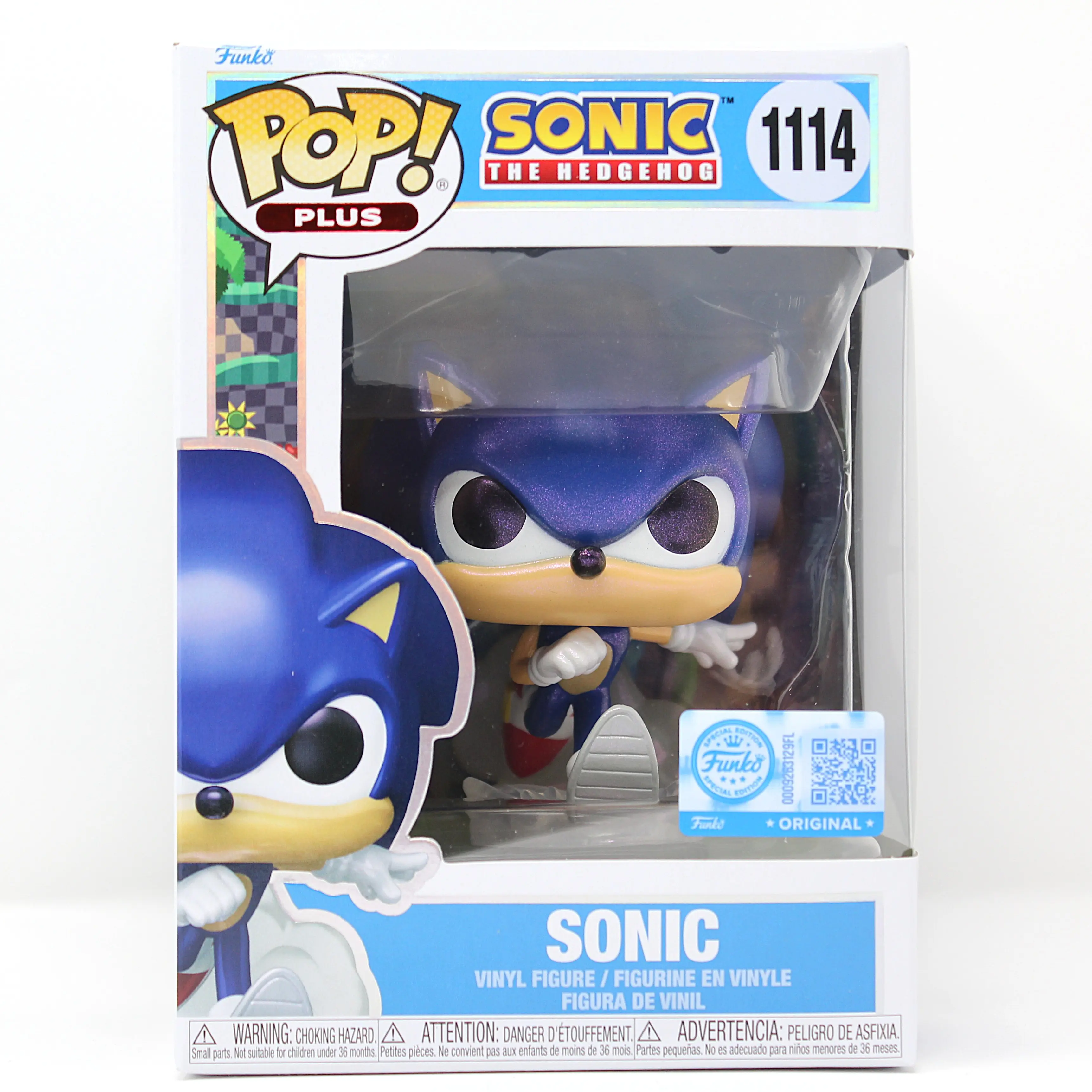 Funko Pop! Plus Sonic the Hedgehog: Sonic (Pearl) #1114
