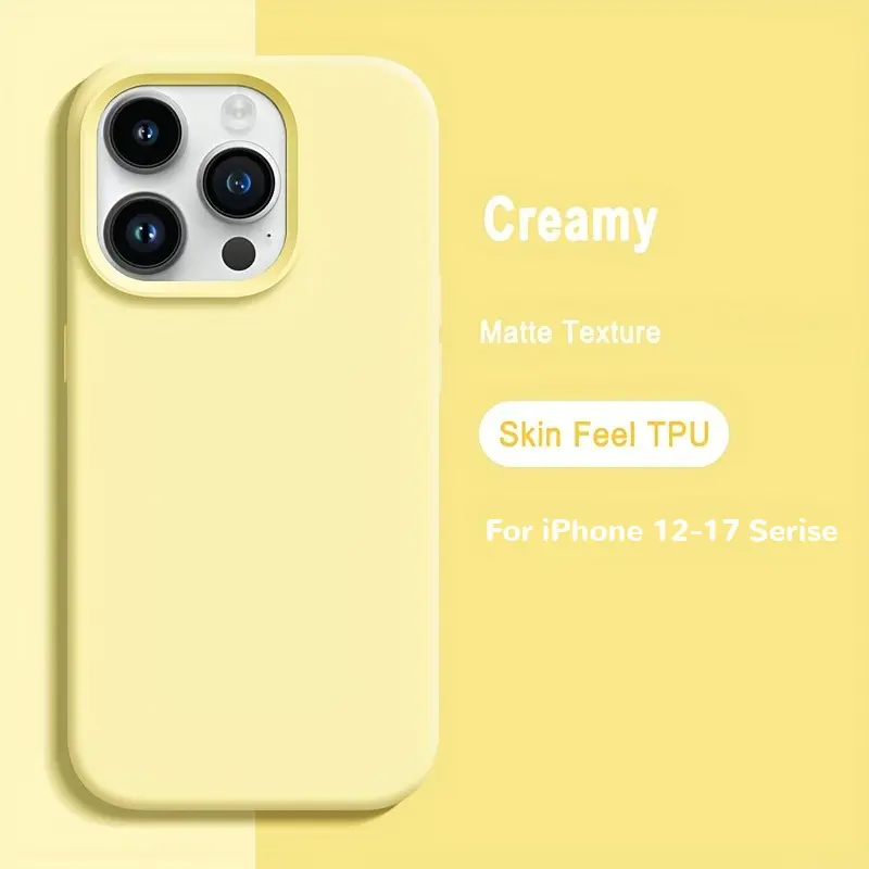 Luxurious Design Featuring a Matte Texture Made from TPU Material That Resists Fingerprints Protective Phone Case Is Suitable for iphone 17 Pro Max 16 15 14 13 12 Offering Shockproof