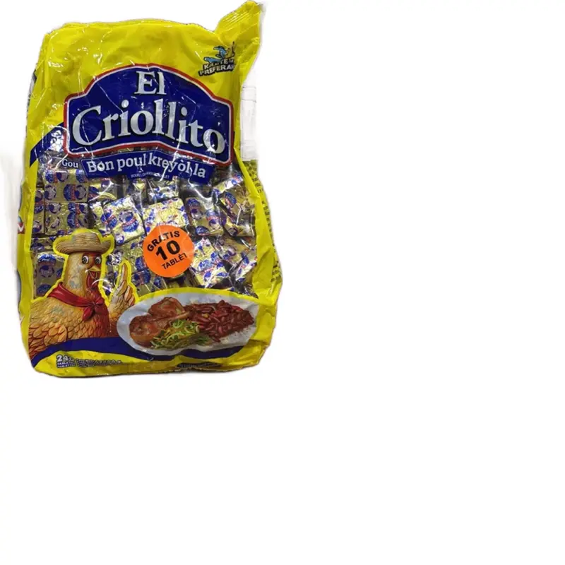El Criollito Bon Poul Kreyòlka 10 Tablet Oritis Flavor Snack Pack