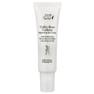 100% PURE Coffee Bean Caffeine Brightening Eye Cream, 1 fl oz (30 ml)