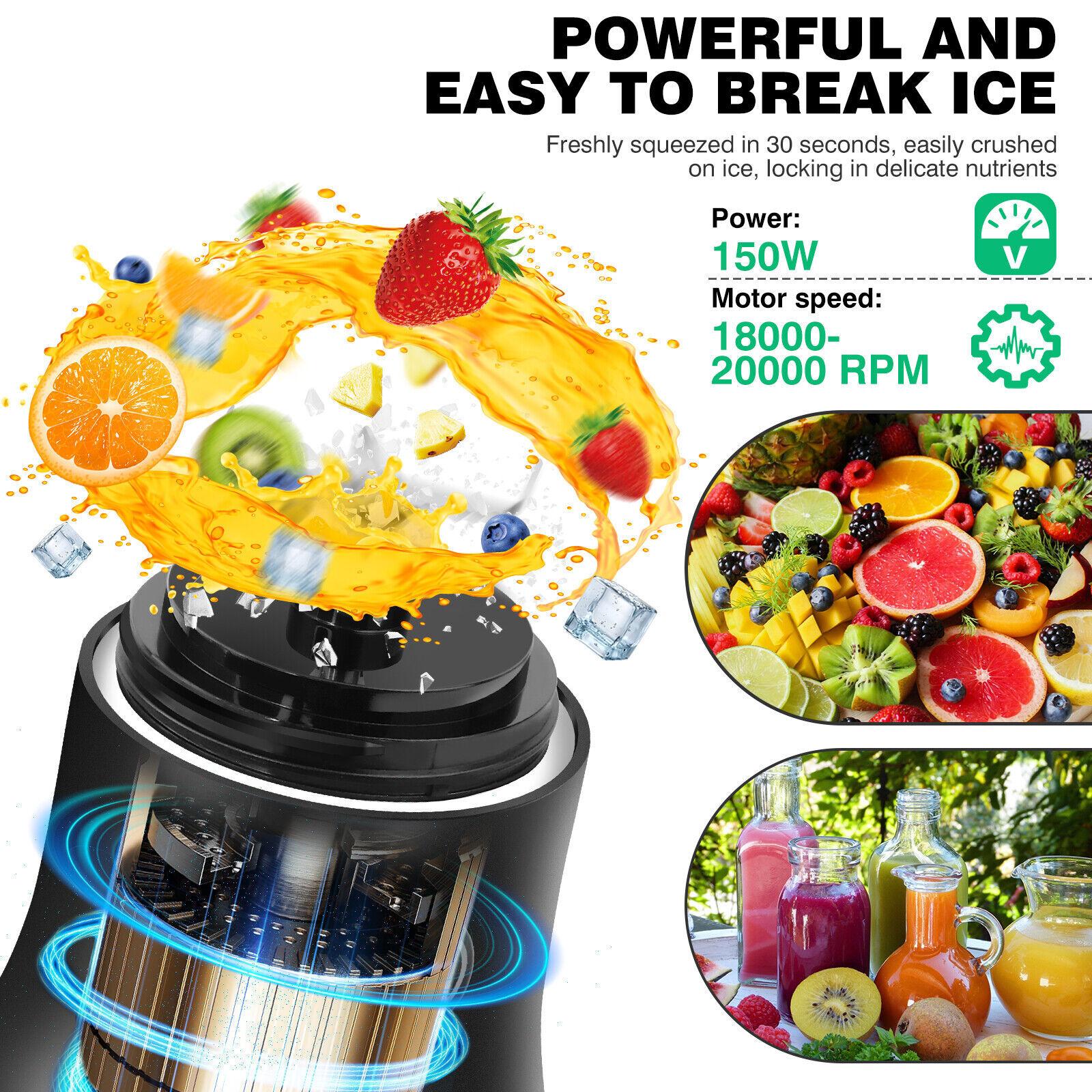600ML Portable Blender Personal Blender For Shakes Smoothie Maker Fruit Juicer 600ML Portable Blender Personal Blender For Shakes Smoothie Maker Fruit Juicer