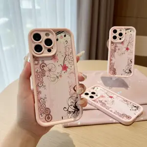 Vintage Music Notes Phone Case |   Aesthetic Musical Score & Floral Art Cover |   Trendy Shockproof Protective Cover For iPhone 17 Pro Max 16 15 14 13 mini 12 mini 11 for Samsung S21 S22 S23 S24 S25 S26 Phone Case |   Gift for Music Lovers