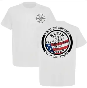 You've Got Our Back We've Got Yours TShirt, Electrician American Flag TShirt, Lineman Shirt, Electrical Worker Shirt, Patriotic Worker Shirt, Gift for Him