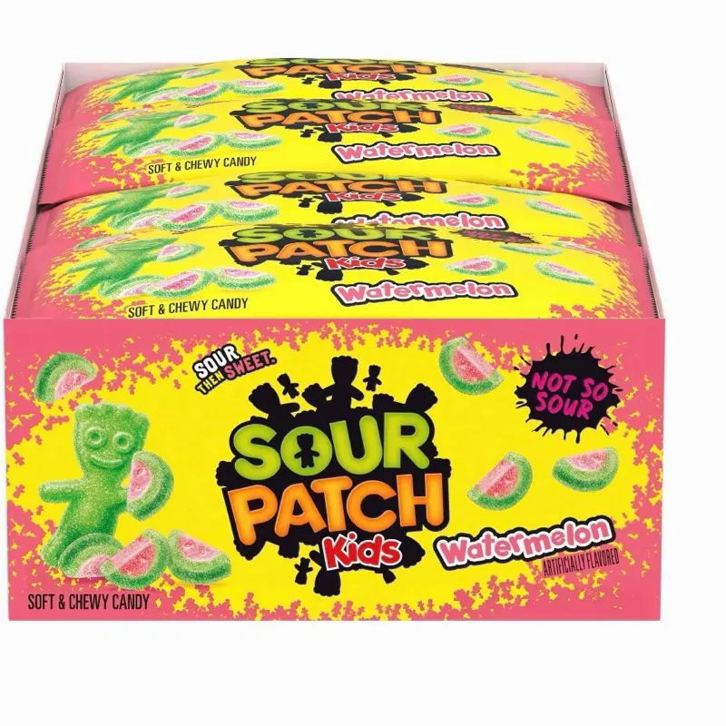SOUR PATCH KIDS Watermelon Soft Chewy Candy, 2 oz., 24 pk. SOUR PATCH KIDS Watermelon Soft Chewy Candy, 2 oz., 24 pk.