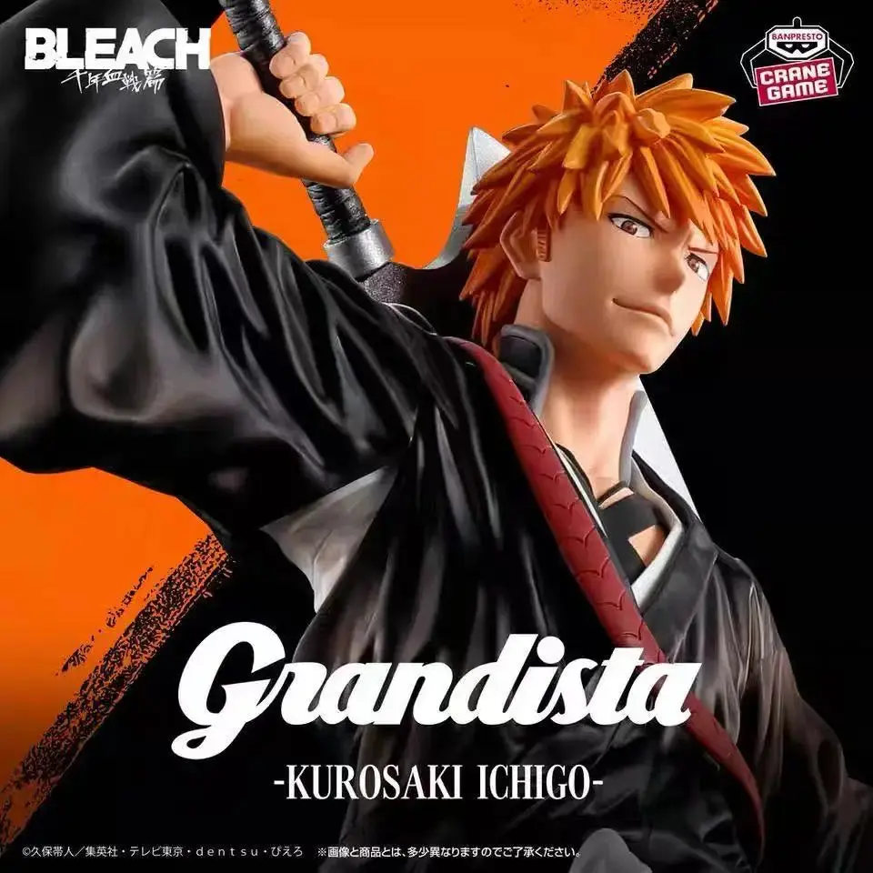 Banpresto Bleach – Kurosaki Ichigo Grandista Zangetsu Raised Soul Reaper Ver. Figure Anime PVC Figurine Collectible Statue Display
