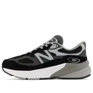 New Balance FuelCell 990v6 Lifestyle Running Sneakers Black Grey