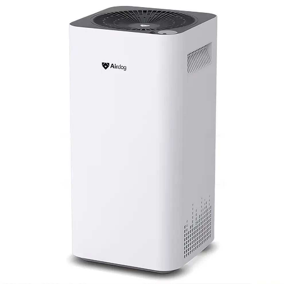 Airdog X3 Electrostatic Air Purifier - Up to 800 Sq Ft Coverage, Washable TPA Filter, Real-Time AQI Monitor, Quiet Sleep Mode for Pet & Smoke Allergies