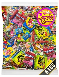 Variety Pack - Assorted Candy Party Mix - 6 LB Bag - Assortment - Individually Wrapped - Bulk – Pinata - Mixed - Deluxe Mix (Candy Selection May Vary From Picture)