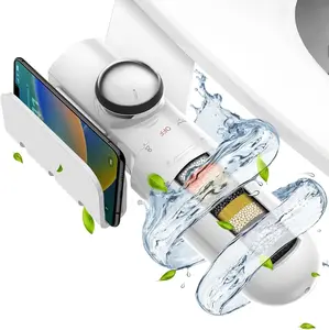 Ultra-Slim Bidet Attachment for Toilet with Filter, Chlorine-Free Fresh Water (pH<7), Non-Electric Bidet Toilet Seat Attachment with  Controls, Dual Nozzles(Frontal/Rear), No Gaps No Leaks