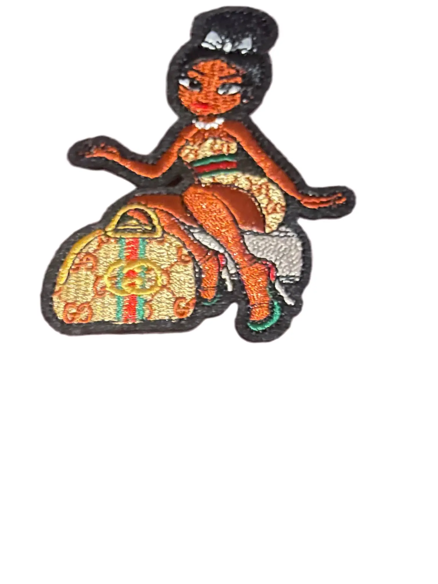 Gg lady with purse