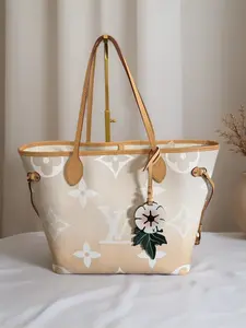 Pre-owned Louis Vuitton Canvas Shoulder Bags Giant By The Pool MM Neverfull