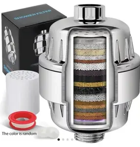 High Output Revitalizing Shower Filter - Reduces Dry Itchy Skin, Dandruff, Eczema, and Dramatically Improves The Condition of Your Skin, Hair and Nails