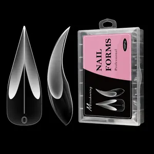 140pcs Nail Crystal Molds, Eagle Claw Shape, Nail Molds, Phototherapy Extension Gel, Dedicated Nail Molds, Full Coverage with Scale Molds, Dragon Claw, Wearable Nail Tips, Nail Art Tools and Accessories