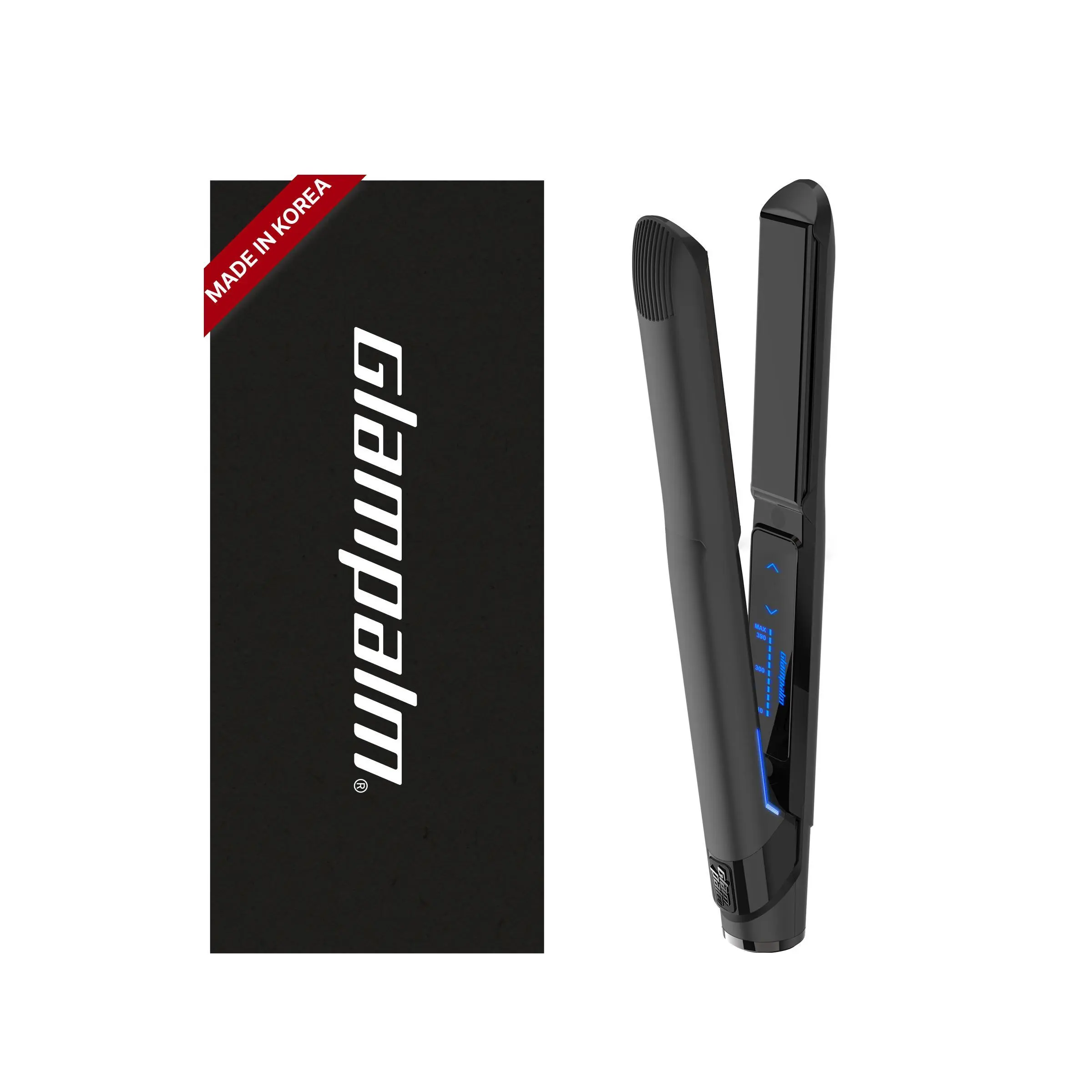glampalm ストレートヘアアイロン ブラック GLAMPALM GlamMuse 1