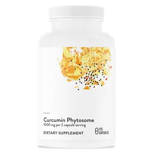 Thorne Curcumin Phytosome 1000mg - High Absorption Turmeric Root Extract with Sunflower Phospholipid Complex - Joint, Muscle & Immune Support - Non-GMO, Gluten-Free, 120 Capsules