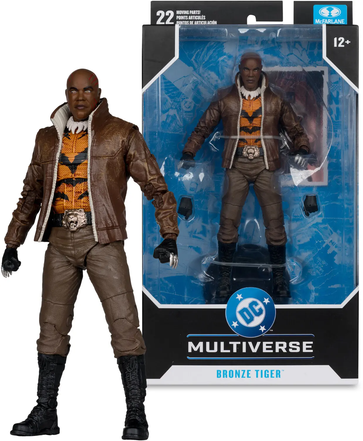 McFarlane Toys - DC Multiverse 7" Scale Bronze Tiger (The New 52) 7 Inches Ultra-Articulated Action Figure, DC Collectibles TV/Movie Collectible Gifts for Action Figures Enthusiasts