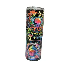 Neon Sassy Stainless Steel Tumbler - 20oz - Drinkware, Bottle Beverage Flasks