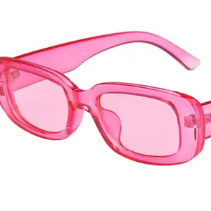 Transparent Rosie Square Sunglasses