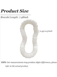 Natural Bodhi Seed Bracelets Anxiety Fidget Bracelets Protection Healing Stretch Fidget Bracelet for Women Men