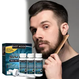 EAST MOON 5% Minoxidil Topical Solution for Men - Specially Formulated for Severe Hair Loss & Hair Regrowth - Local Liquid Formula for Targeted Application