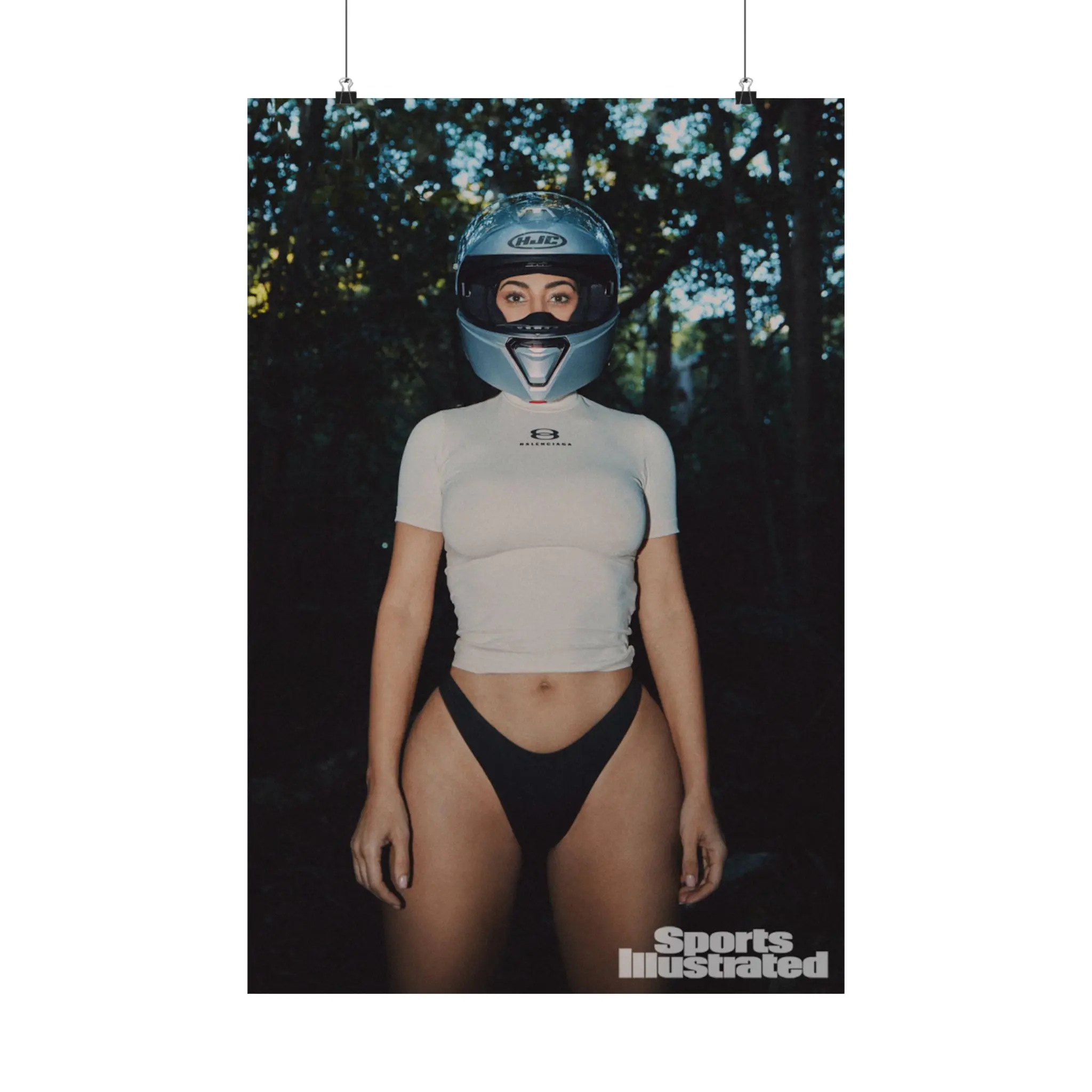 Kim Kardashian Sports Illustrated Swim Poster. Influencer, Celebrity, TV Star Kim K Poster 5