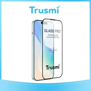 TRUSMI 3D Transparent Tempered Glass Screen Protector for iPhone XS Max / 11 Pro Max