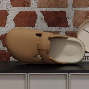 2026 new 5.0cm eva thick-soled slippers with a shit-stepping feeling for extra height and casual wear