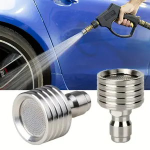 High Pressure Car Wash Water Gun 1/4 Quick Connect Sprayer Nozzle, Fast Spray Head for Garden Irrigation, Efficient Cleaning Tool, Car Wash Accessory