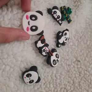 panda shoe  charms random $1 for 2