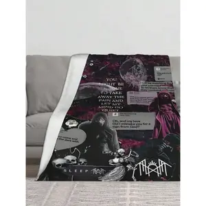 Sleep Merch Token Throw Blanket Warm Blankets Breathable Air Conditioner Blanket For Car Classic Outdoor Blankets For Picnic For All Season