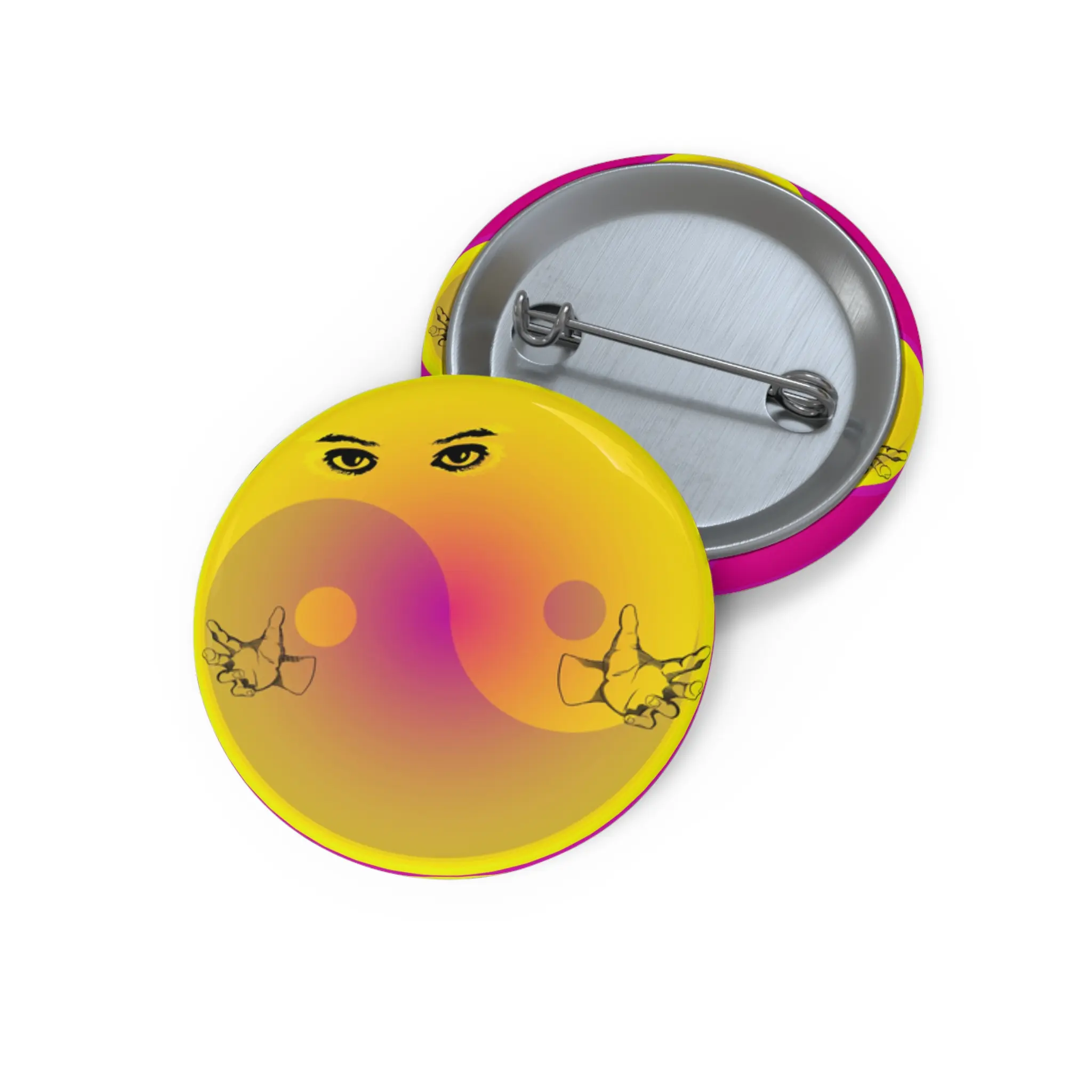 "Sup Twin" Lohstii Design Pin